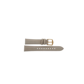 Watch strap Fossil ES4393 Leather Pink 16mm
