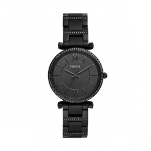 Watch strap Fossil ES4488 Steel Black 16mm