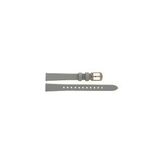 Watch strap Fossil ES4834 Leather Grey 12mm