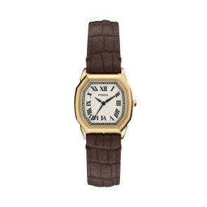 Watch strap Fossil ES5426 Leather Brown 16mm