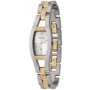 Watch strap Fossil ES9173 Stainless steel Bi-color