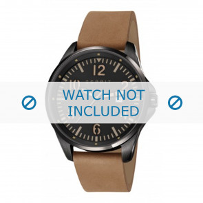 Esprit watch strap ES107601-002   Leather Brown