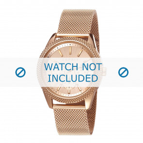 Esprit watch strap ES107732-005 Metal Gold