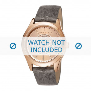 Esprit watch strap ES107792-004 Leather Grey