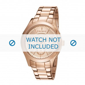 Esprit watch strap ES107802-005 Metal Rosé