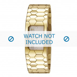 Esprit watch strap ES107882-002 Metal Gold