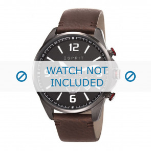 Esprit watch strap ES108001-001 Leather Brown