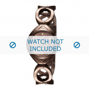 Esprit watch strap ES108072-004 Metal Brown