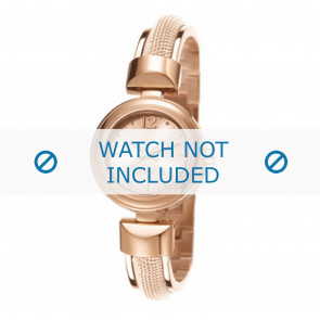 Esprit watch strap ES900772-003 Metal Rosé
