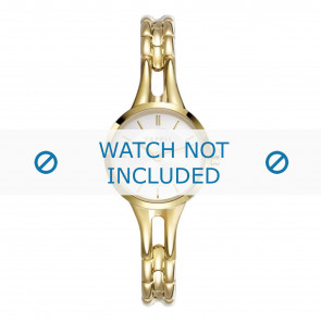 Esprit watch strap ES108162-002 Metal Gold