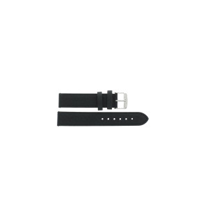 Watch strap Universal F129 Leather Black 18mm