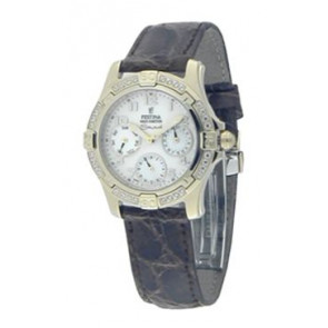 Watch strap Festina F16023-1 Leather Brown 18mm