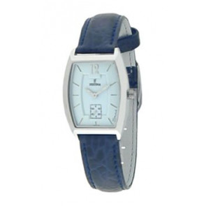Watch strap Festina F16025-2 Leather Blue 16mm