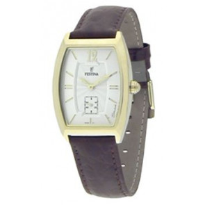 Watch strap Festina F16026-1 Leather Brown 18mm