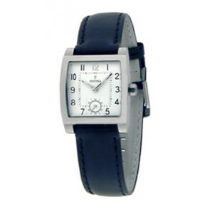 Watch strap Festina F16068-1 Leather Blue 18mm