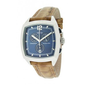 Watch strap Festina F16071-3 Leather Light brown 21mm