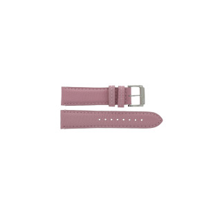 Watch strap Festina F16101-9 Leather Pink 22mm