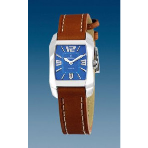 Watch strap Festina F16137-3 Leather Cognac 16mm