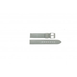 Watch strap Festina F16137-40 / F16137-A Leather Cream white 16mm