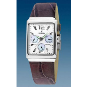 Watch strap Festina F16139-5 Leather Brown 23mm