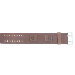 Watch strap Festina F16182-1 Leather Brown 22mm