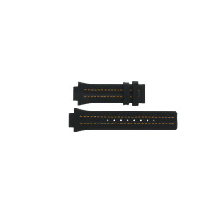Watch strap Festina F16224-4 Leather Black 14mm