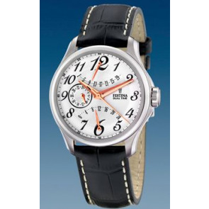 Watch strap Festina F16275 / F16275-C Leather Blue 21mm