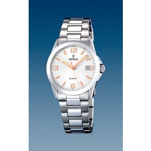 Watch strap Festina F16377 Steel Steel 17mm