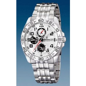 Watch strap Festina F16494 Steel Steel