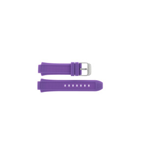 Watch strap Festina F16559-5 Rubber Purple 15mm