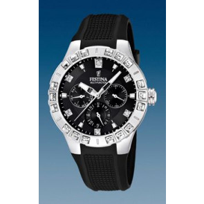Watch strap Festina F16559-6 Rubber Black 15mm