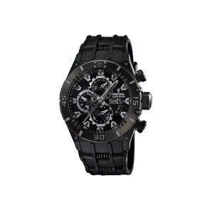 Watch strap Festina F16575-1 / F16575-32 Rubber Black