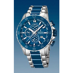 Watch strap Festina F16628-2 Steel Multicolor 24mm