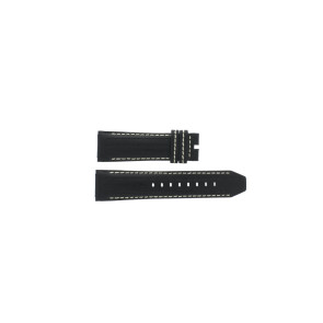 Watch strap Festina F16879-1 / F16879-4 Leather Black 25mm