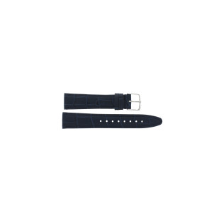 Watch strap Festina F16979-3 Croco leather Blue 20mm