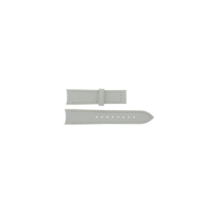 Watch strap Festina F16196-1 / F16180 Leather White 20mm