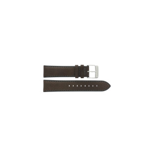 Watch strap Festina F20202-3 Leather Brown 22mm