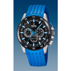 Watch strap Festina F20353-7 Silicone Blue 22mm