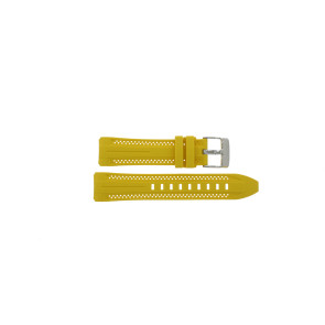 Watch strap Festina F20370-2 Silicone Yellow