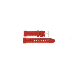 Watch strap Festina F20370-3 Silicone Red