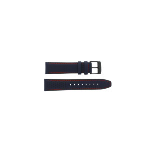Watch strap Festina F20519-3 Leather Blue 22mm