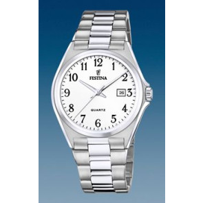 Watch strap Festina F20552 / F20552-1 / F20552-2 / F20552-3 Stainless steel Steel