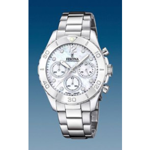 Watch strap Festina F20603 Stainless steel Steel