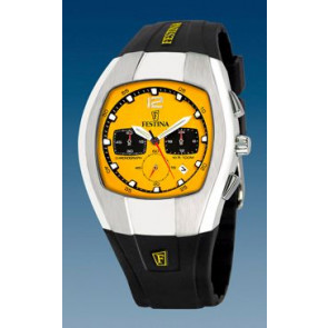 Watch strap Festina F6720-2 Rubber Black