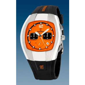 Watch strap Festina 6720-4 Rubber Black
