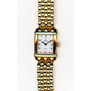 Watch strap Festina F8862 Steel Gold Toned