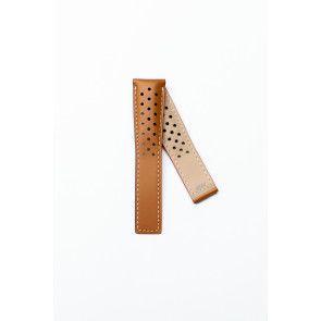 Watch strap Tag Heuer CAW2111 / CW2113 / FC6255 Leather Brown 22mm