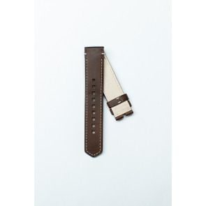 Watch strap Tag Heuer FC8266 Leather Brown