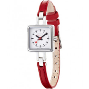 Mondaine watch strap BM20070  / FE22206.30Q Leather Red 6mm