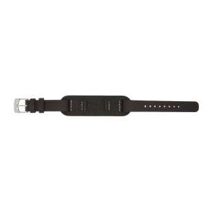 Watch strap Fossil JR1158 Leather Brown 14mm